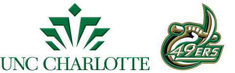 Charlotte,UNC,49ers,No1,Custom,Designed,Grosgrain,Ribbon,Printed,by,the,Yard,Charlotte UNC 49ers No1 Custom Designed Grosgrain Ribbon, custom printed grosgrain ribbon, custom printed college university grosgrain ribbon, college university grosgrain ribbon by the yard