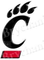 Cincinnati,University,Bearcats,ver.,No5,Custom,Designed,Grosgrain,Ribbon,Printed,by,the,Yard,Cincinnati University Bearcats ver. No5 Custom Designed Grosgrain Ribbon, custom printed grosgrain ribbon, custom printed college university grosgrain ribbon, college university grosgrain ribbon by the yard