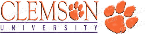 Clemson,University,Tigers,Custom,Designed,Grosgrain,Ribbon,Printed,by,the,Yard,Clemson University Tigers Custom Designed Grosgrain Ribbon, custom printed grosgrain ribbon, custom printed college university grosgrain ribbon, college university grosgrain ribbon by the yard