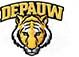 DePauw,University,Tigers,Custom,Designed,Grosgrain,Ribbon,Printed,by,the,Yard,DePauw University Tigers Custom Designed Grosgrain Ribbon, custom printed grosgrain ribbon, custom printed college university grosgrain ribbon, college university grosgrain ribbon by the yard