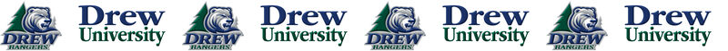 Drew University Rangers Custom Designed Grosgrain Ribbon Printed by the Yard - product image  