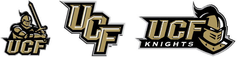  Central Florida Knights Custom Designed Grosgrain Ribbon Printed by the Yard - product image  