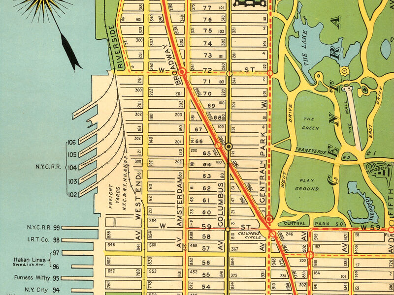 Old Map of New York Subway 1920 - New York Subway Map Underground 1920 P1 Grande