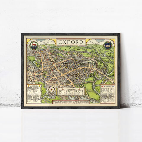Old,Map,of,Oxford,England,1936,Vintage,Wall,Print,Art,Reproduction,Open_Edition,oxford, oxford uk, oxford map, map of oxford, oxford poster, map, old map, maps and prints