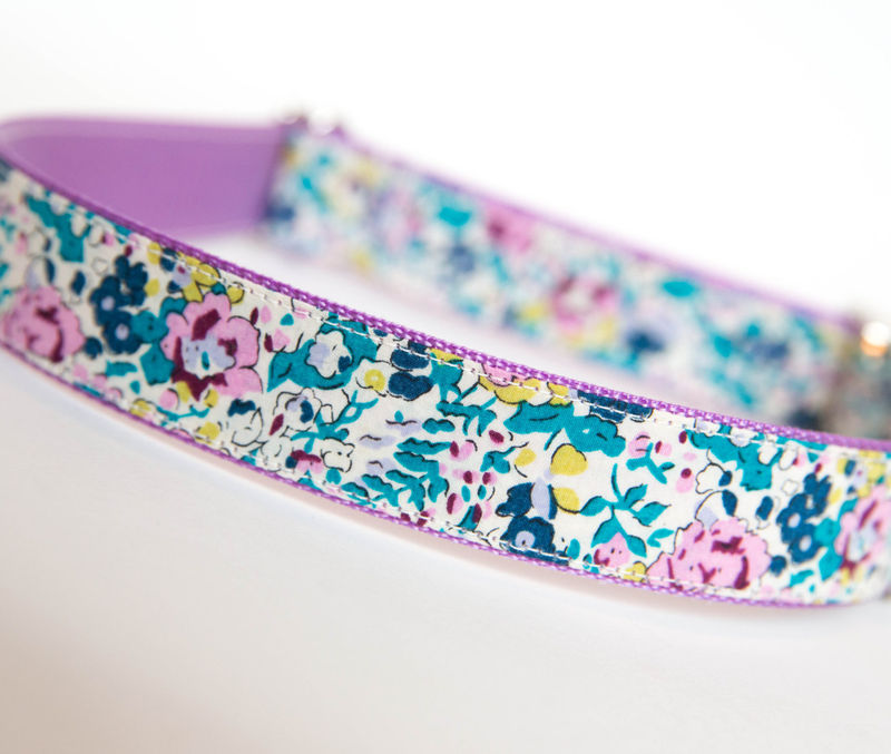 Flower Dog Collar - Liberty of London Collection - product images  of 