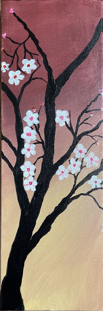 Blossoms Dancing at Dusk - Can be bought individually-Resin Finished  - product images  of 