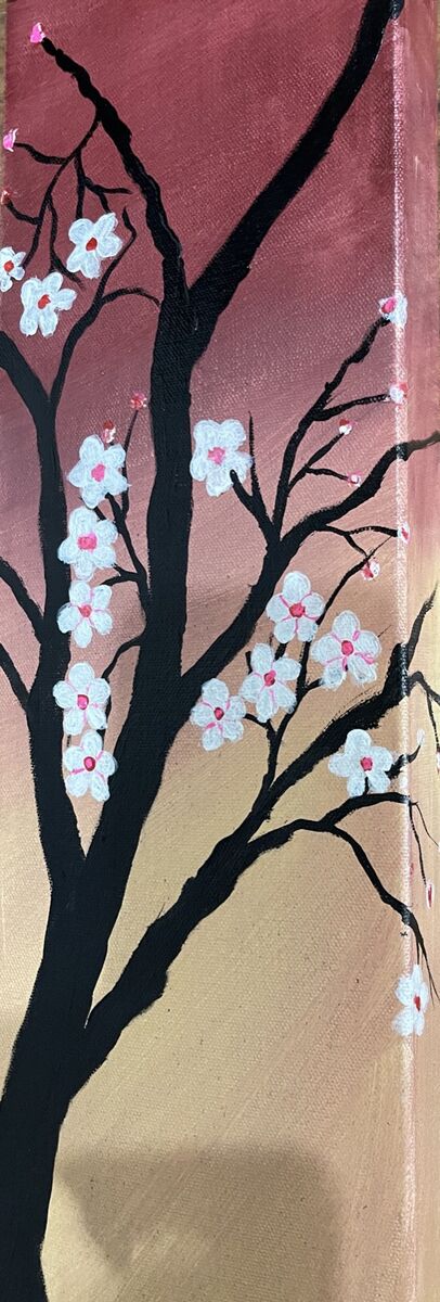 Blossoms Dancing at Dusk - Can be bought individually-Resin Finished  - product images  of 