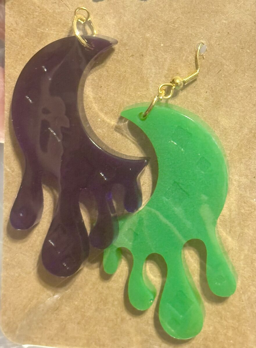 Dripping Moon Earrings - product image
