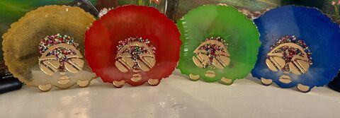 Queens,of,Color,Coasters,Afro head coasters, resin afro coasters, cultural home decor, handmade coasters, black art coasters, vibrant coasters, glitter coasters, gold accent coasters, unique coasters, melanin coasters, epoxy coasters, housewarming gift, black woman coasters, stat