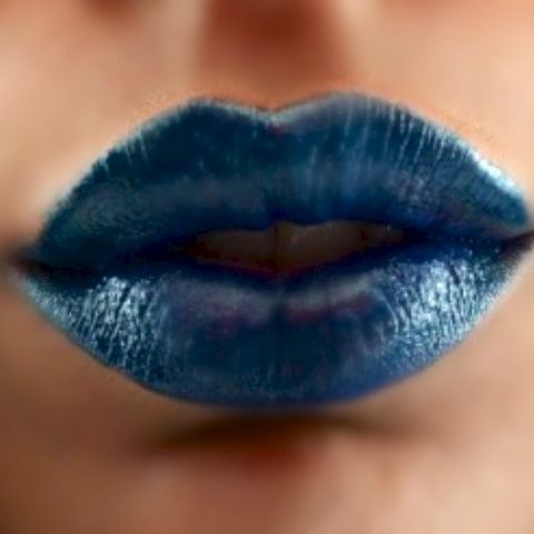 BLUE,AMARU,Lipstick Blue Amaru Beauty BeautyMob