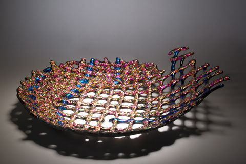 Fused,Art,Glass,Bowl,BL04,art glass giftware