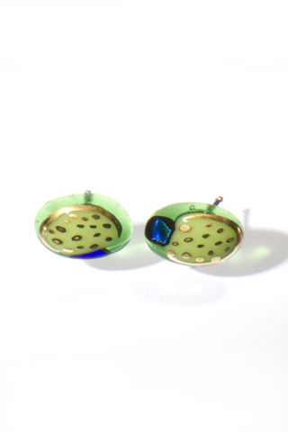 Fused,Art,Glass,Earrings,EA07,MADE,TO,ORDER,art glass giftware