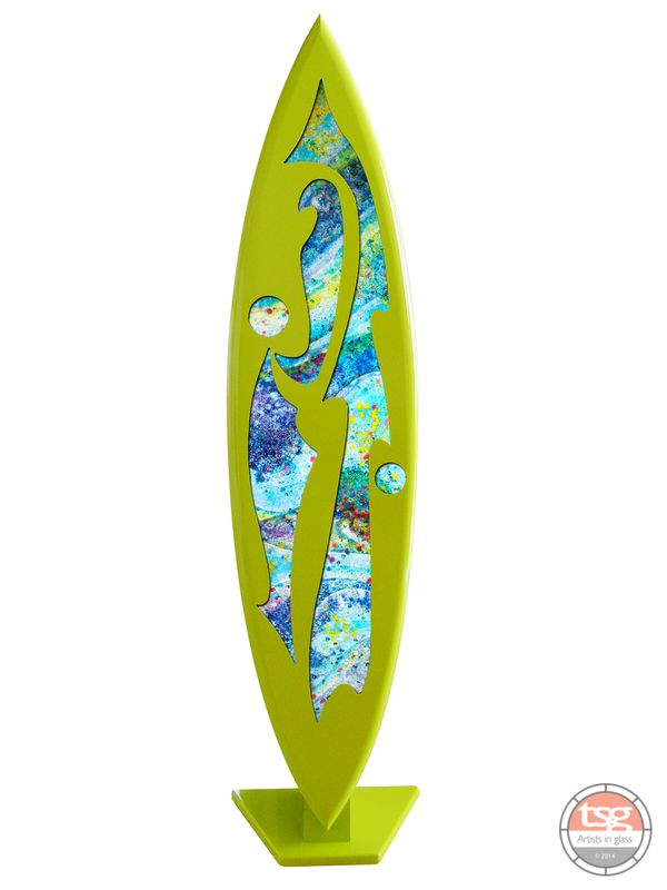 Art Glass Surfboard 15  MADE TO ORDER - product images
