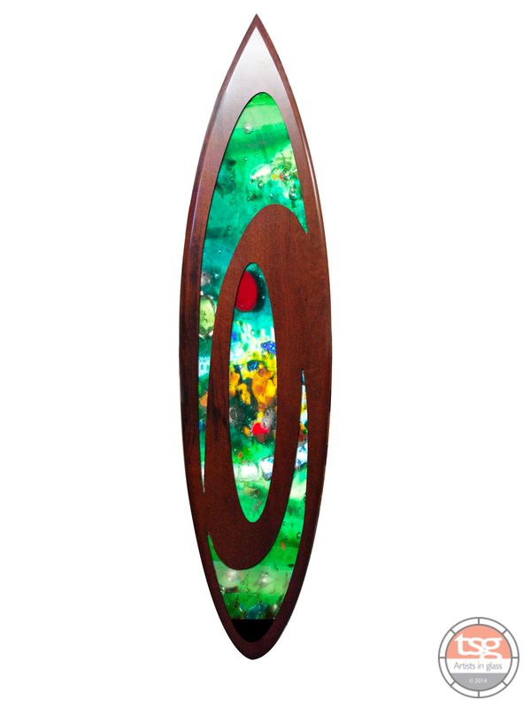 Art Glass Jarrah Surfboard 03 - product images