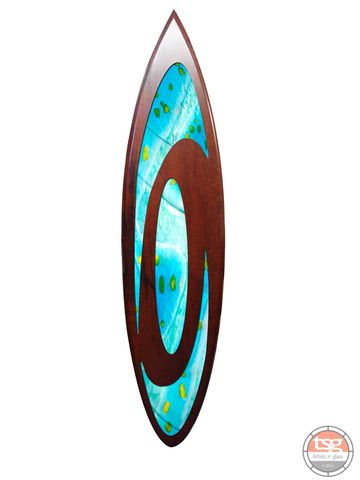 Art,Glass,Jarrah,Surfboard,05,fused glass, surfing, surfboards, Western Australian Art
