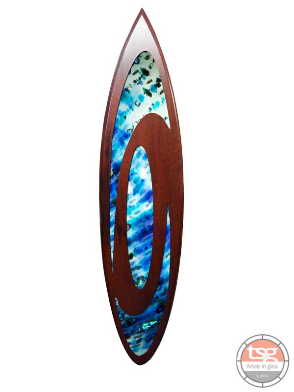 Art Glass Jarrah Surfboard 08 - product images