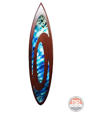 Art,Glass,Jarrah,Surfboard,08,fused glass, surfing, surfboards, Western Australian Art