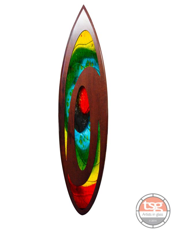 Art Glass Jarrah Surfboard 11 - product images