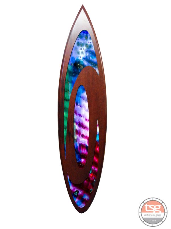 Art Glass Jarrah Surfboard 12 - product images