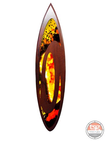 Art,Glass,Jarrah,Surfboard,13,fused glass, surfing, surfboards, Western Australian Art