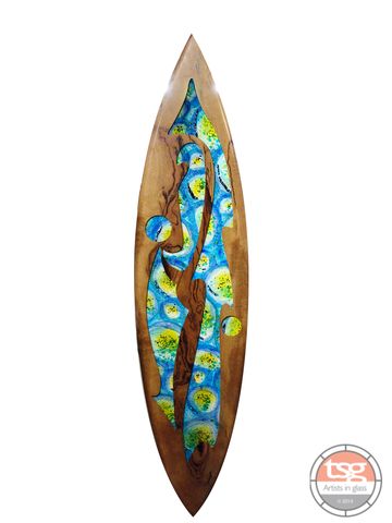 Art,Glass,Marri,Surfboard,02,fused glass, surfing, surfboards, Western Australian Art