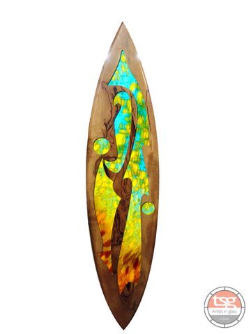 Art,Glass,Marri,Surfboard,07,fused glass, surfing, surfboards, Western Australian Art