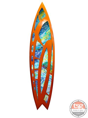 Art,Glass,Surfboard,16,fused glass, surfing, surfboards, Western Australian Art