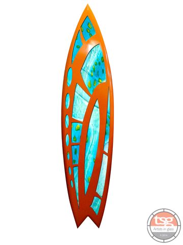 Art,Glass,Surfboard20,fused glass, surfing, surfboards, Western Australian Art