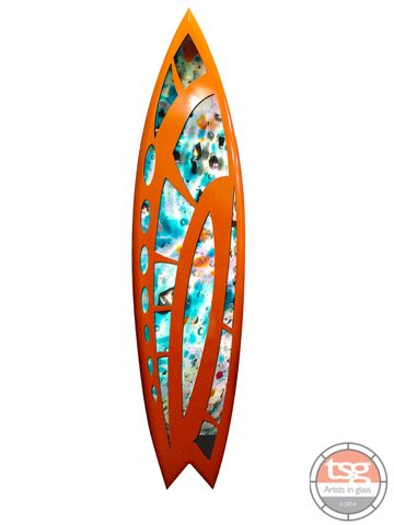 Art,Glass,Surfboard,21,fused glass, surfing, surfboards, Western Australian Art