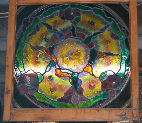 1,x,Big,Bang,Feature,Leadlight,Window,second hand leadlight window