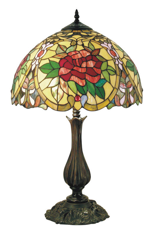 RED CAMELLIA TABLE LAMP - product images