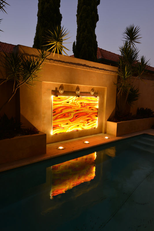 Illuminated wall art glass feature 03 $POA - product images