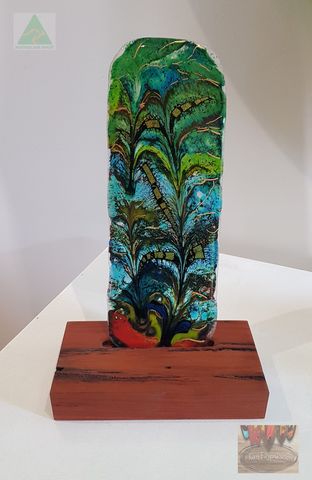 Fused,art,glass,sample