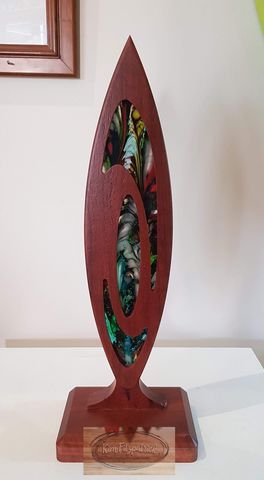 Mini,Surfboard,Glass Trophy