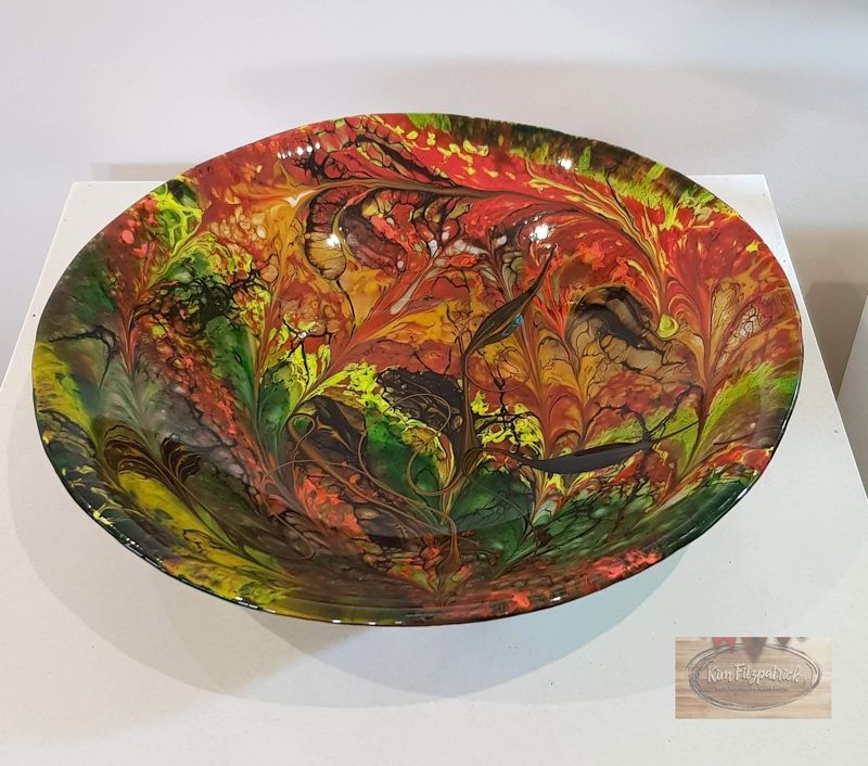 Fused Art Glass Bowl BL16 - product images
