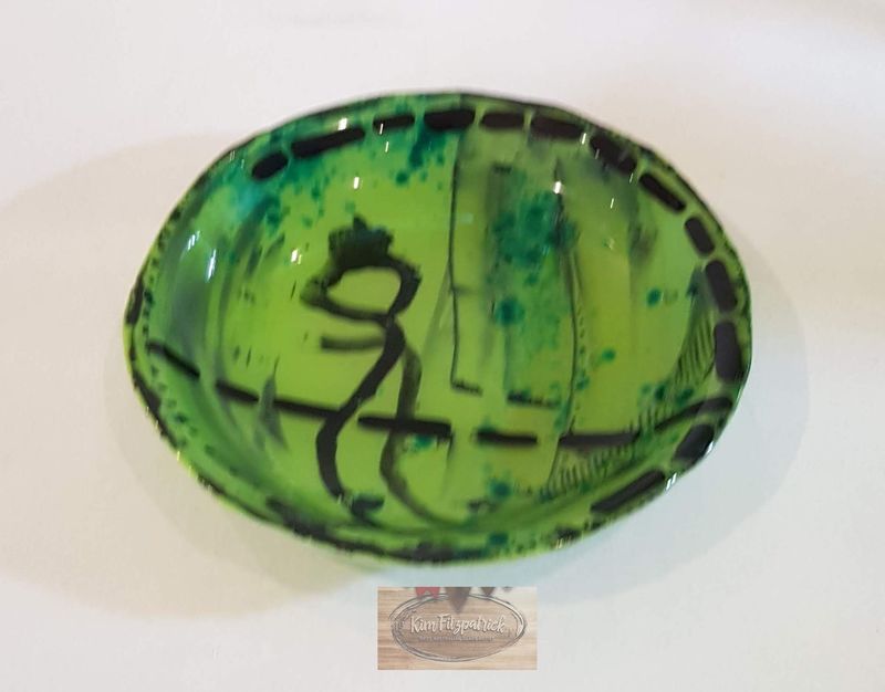 Fused Art Glass Bowl BM1 - product images