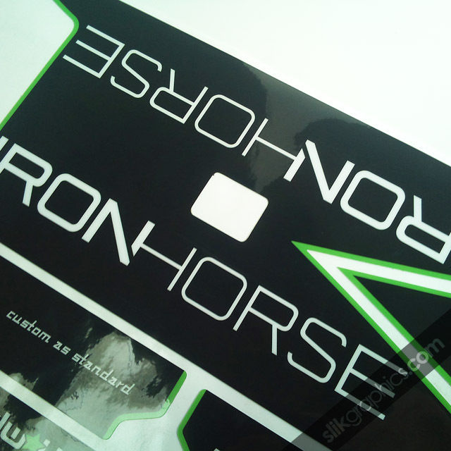 Custom Ironhorse Sunday Decal Kit Slik Graphics