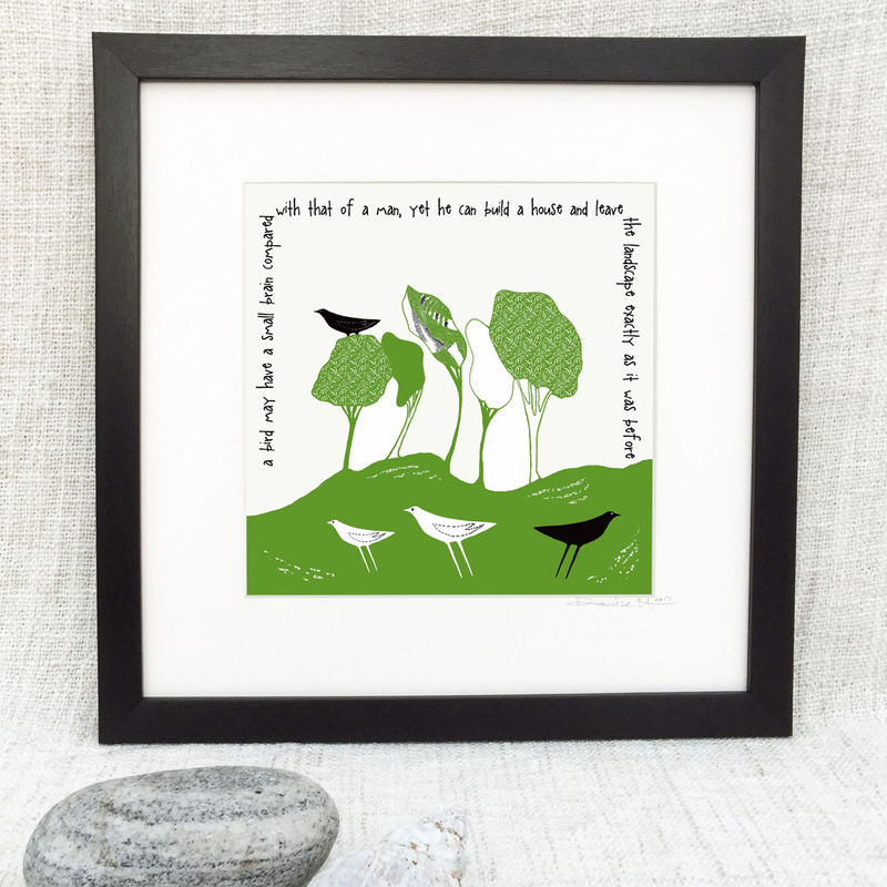 WILD WOODLAND, green - Limited Edition Giclee Print - product images  of 