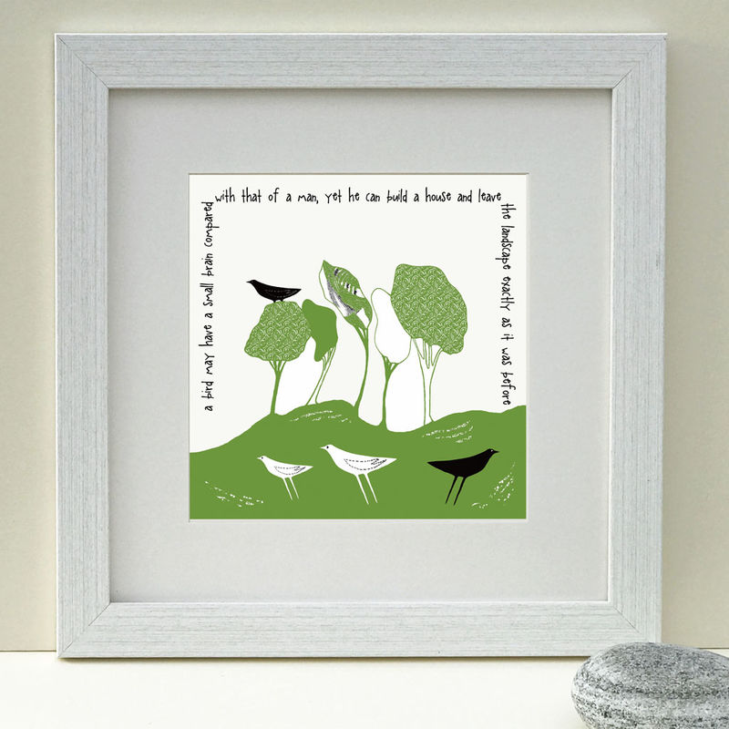 WILD WOODLAND, green - Limited Edition Giclee Print - product images  of 
