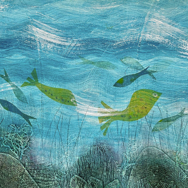 WILD SWIMMING  -  Fine Art giclee print - product images  of 