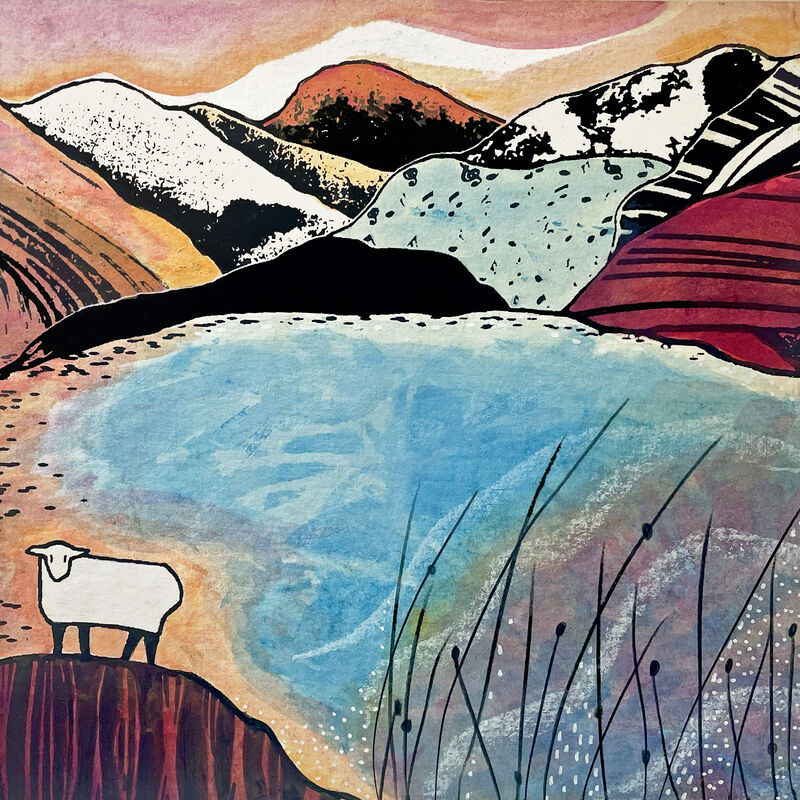 Ewe Turn - fine art greetings card - product images  of 