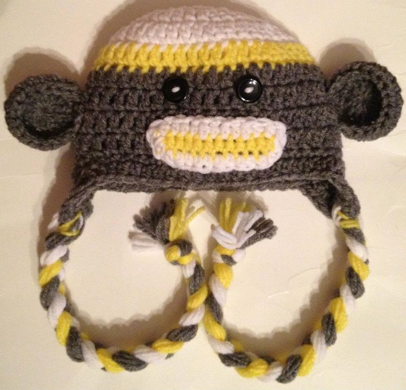 Sock Monkey Hat - product images