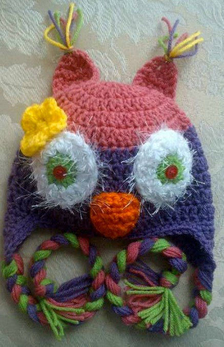 Owl Hat with Matching Purse - product images  of 