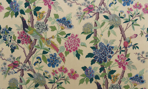 Gp J Baker Collection Fabulous Fabrics Hydrangea Bird Gp J Baker