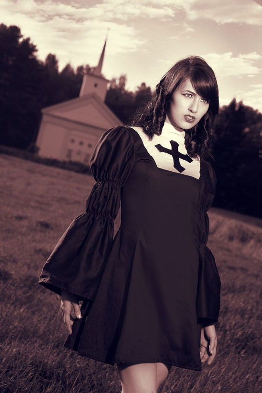 Gothic Lolita Nun Dress - product images  of 