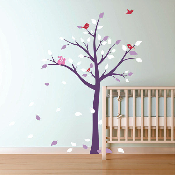 Cute Tree - Nursery Wall decal, Removable - product images  of 