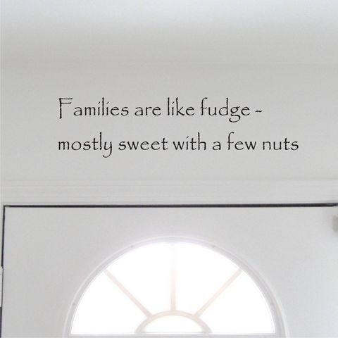 Families,are,like,Fudge,-,Vinyl,Wall,Quote,decal,Wall_Decal,vinyl_sign,vinyl_wall_art,wall_art,family,quote,vinyl_lettering