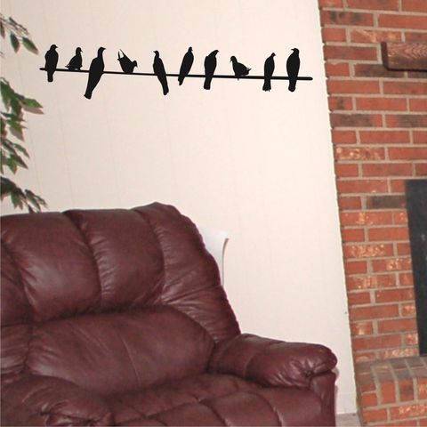 10,Birds,Perched,Upon,a,Wire,-,Wall,Decal,wall_decal,bird,home_decor,decal,sticker,animal,vinyl_wall_art,room_decor,silhouette,self_adhesive_vinyl