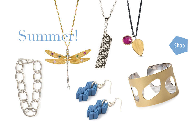 designer jewellery for a summer mood