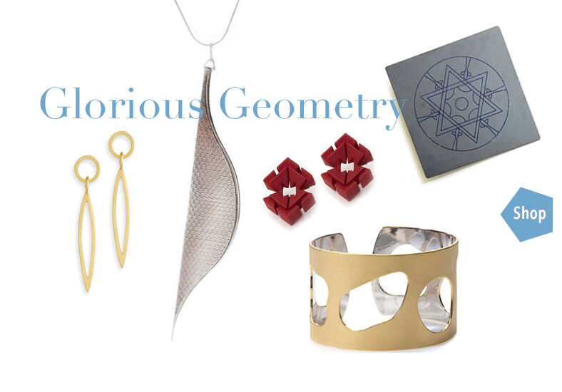designer geometric jewellery